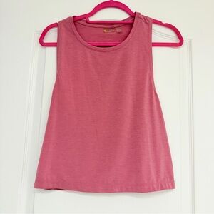 NWOT Zella pink tank top size s